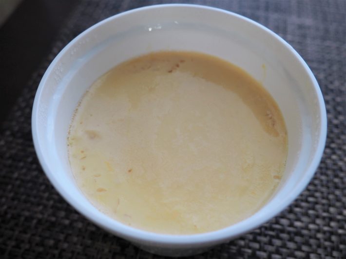 まだシャバシャバと水っぽかったので様子を見ながら＋30秒加熱