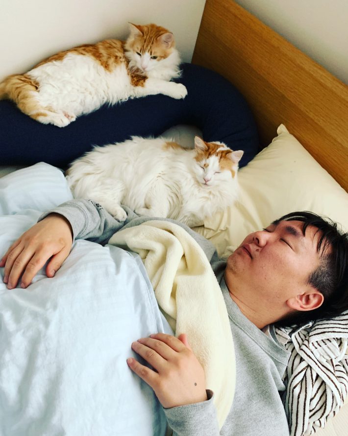 山内さんと愛猫