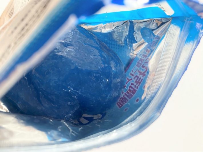 ジッパー式の袋に入れてて保管