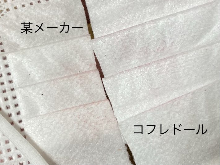 左から、某メーカー、コフレドール