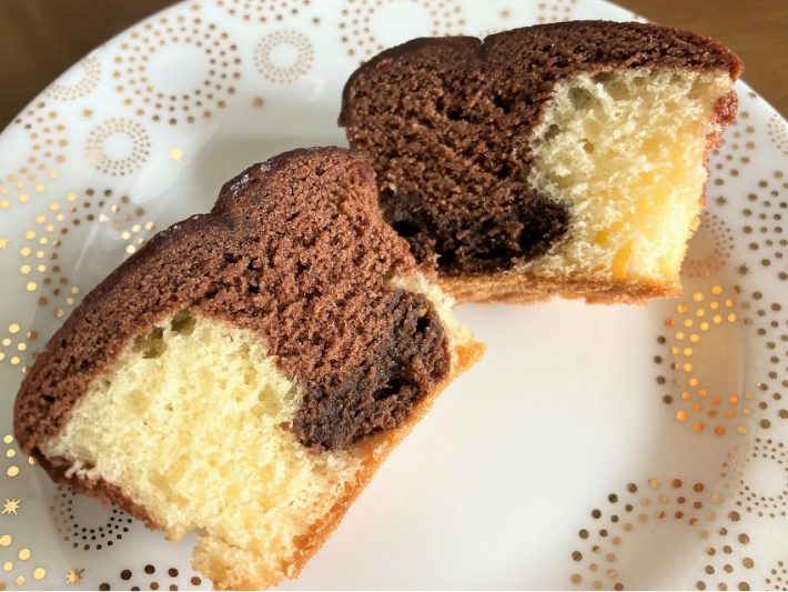 冷蔵庫で半日冷やした生チョコケーキ