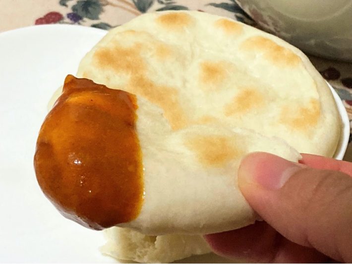 辛さ控えめでマイルドな味わい