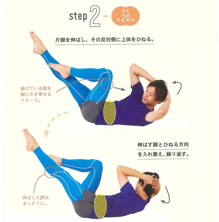 ツイストクランチ2