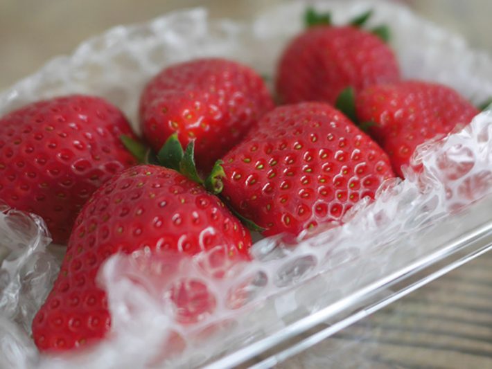 いちごの食べ方