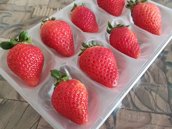 いちごの食べ方