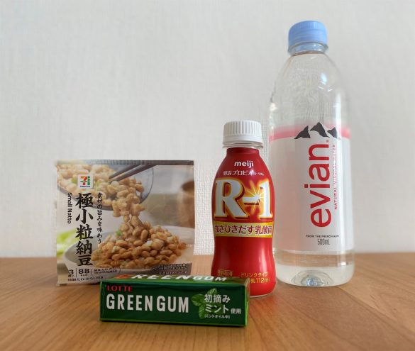 唾液力を高める食べ物・飲み物の例