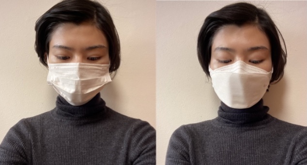 KF94マスクはフィット感がありシュッとして見える