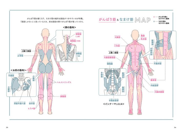 がんばり筋になりやすいのは？