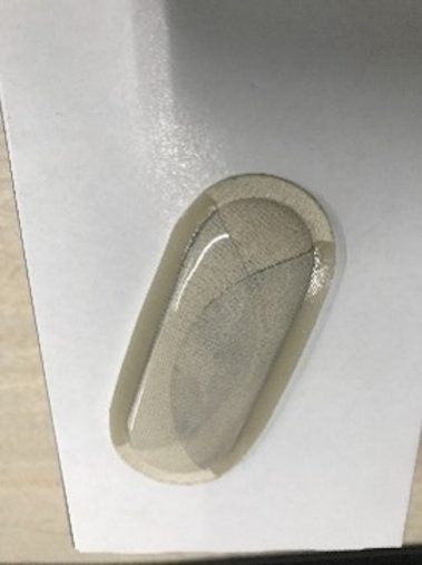 ピップエレキバンインナークリップの試作品