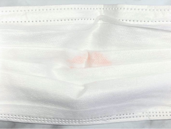 ティッシュオフ＆重ね付け