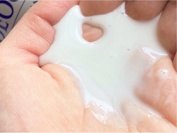 肌の透明感がアップした