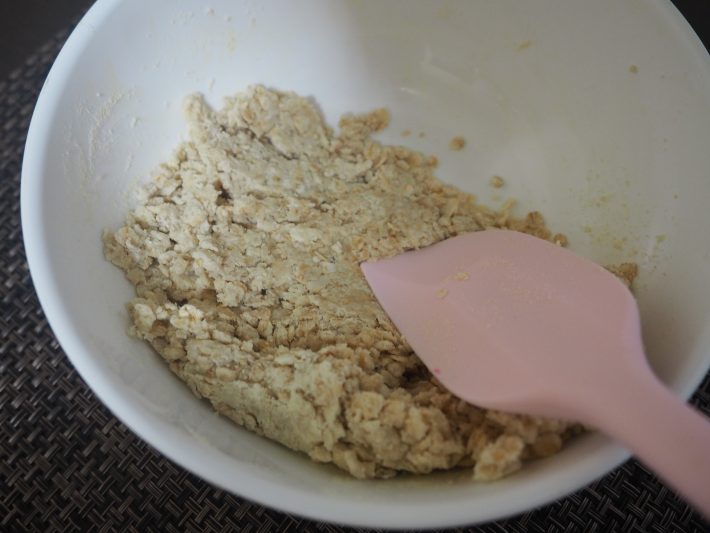 こんな感じでざっくりと混ぜる