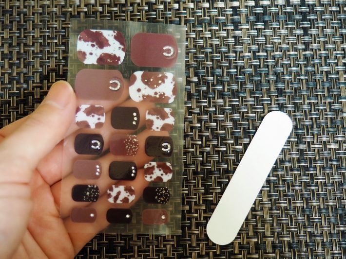 「ジェルネイルシール」を使ってみた