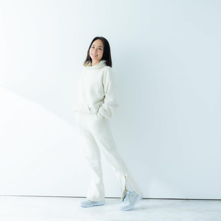 裾にスリットが入っているデザインが気に入っています