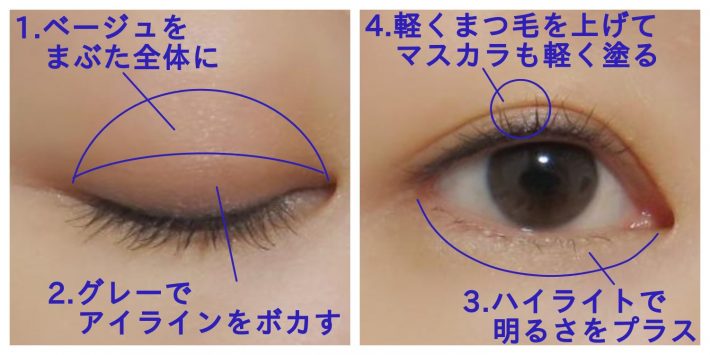 松たか子　アイメイク