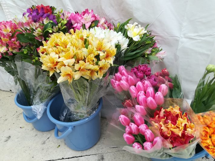 部屋に飾れる持ち帰り用のお花