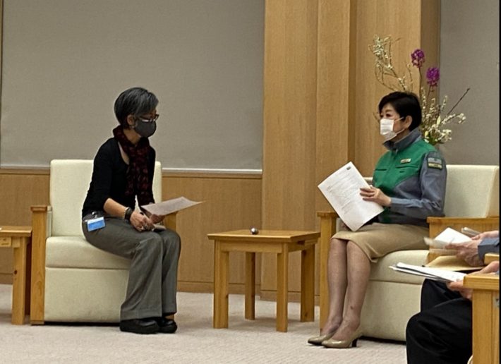 小池都知事との面会で言われたこととは？