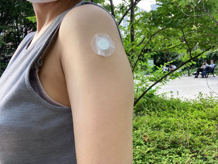 ワクチン接種後の筆者