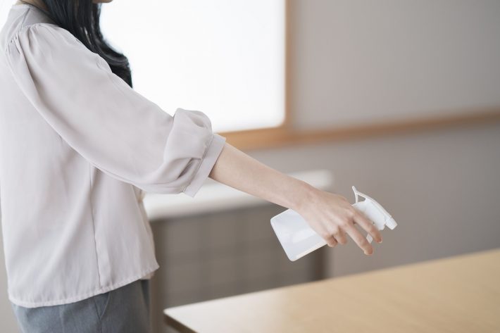 アルコール消毒