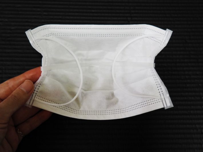 マスクフレーム装着図1