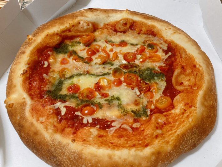 人気No1！「手作りチェリートマトのマルゲリータピザ」