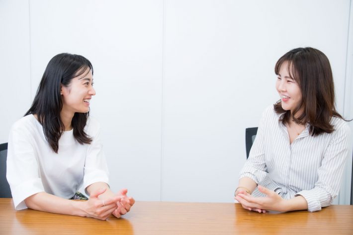 牧野紗弥さんと筆者