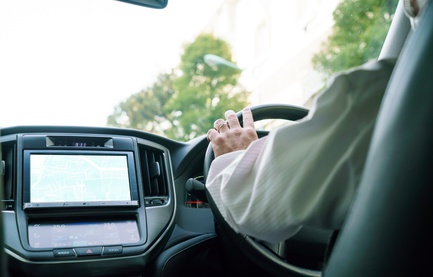 車の運転　カーナビ