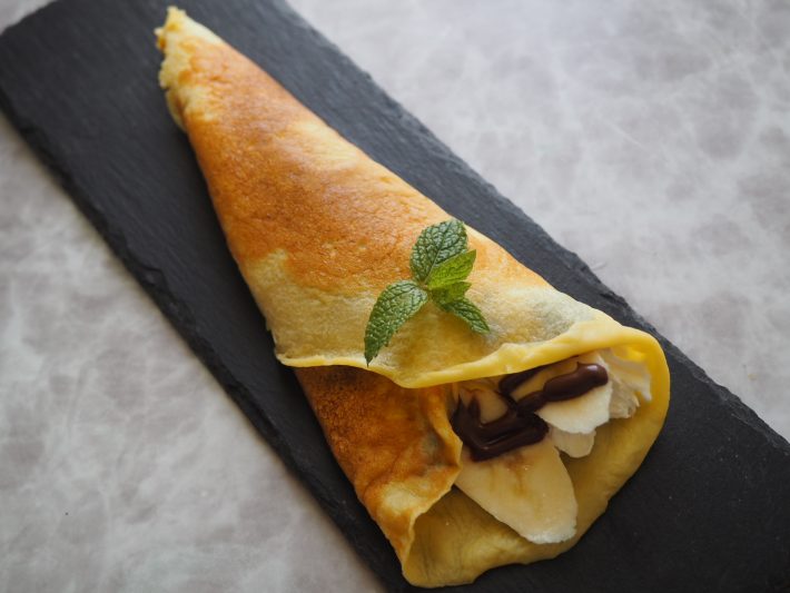 「ハンディクレープメーカー」で極薄クレープ生地作りに挑戦