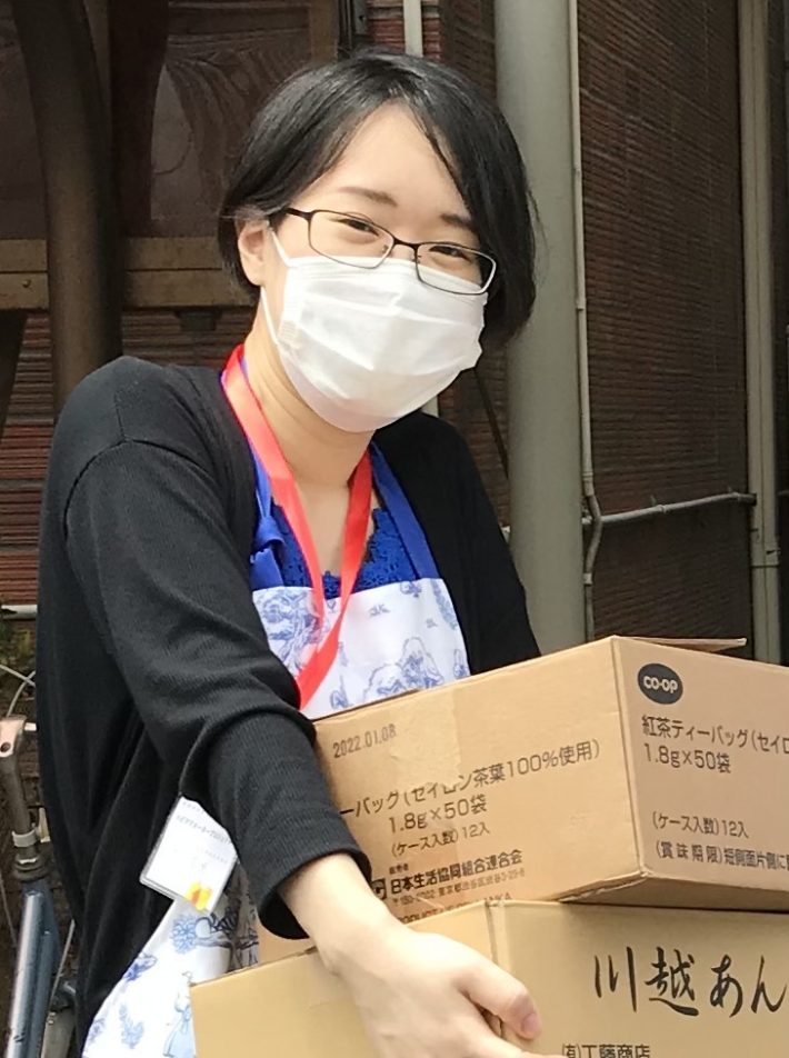 ハピママメーカープロジェクトを運営する石川菜摘さん