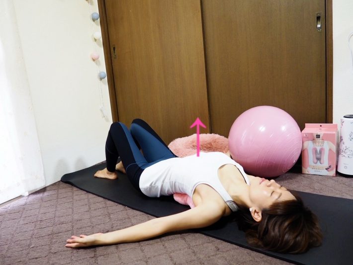 美胸ストレッチ