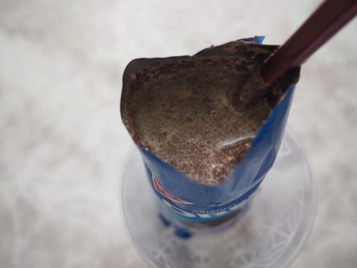 あとは、袋の底までよくかき混ぜて