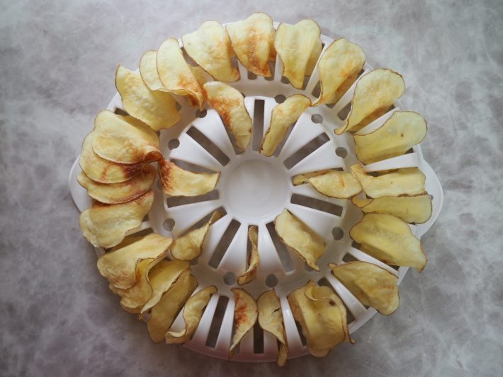 しっかりとポテトチップスの見た目に