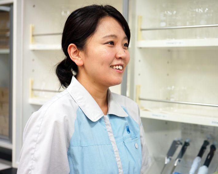 朝日酒造株式会社　日本酒研究センターの市川絵梨さん