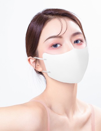 99.9%口紅が付かない ひんやり化粧専用マスク