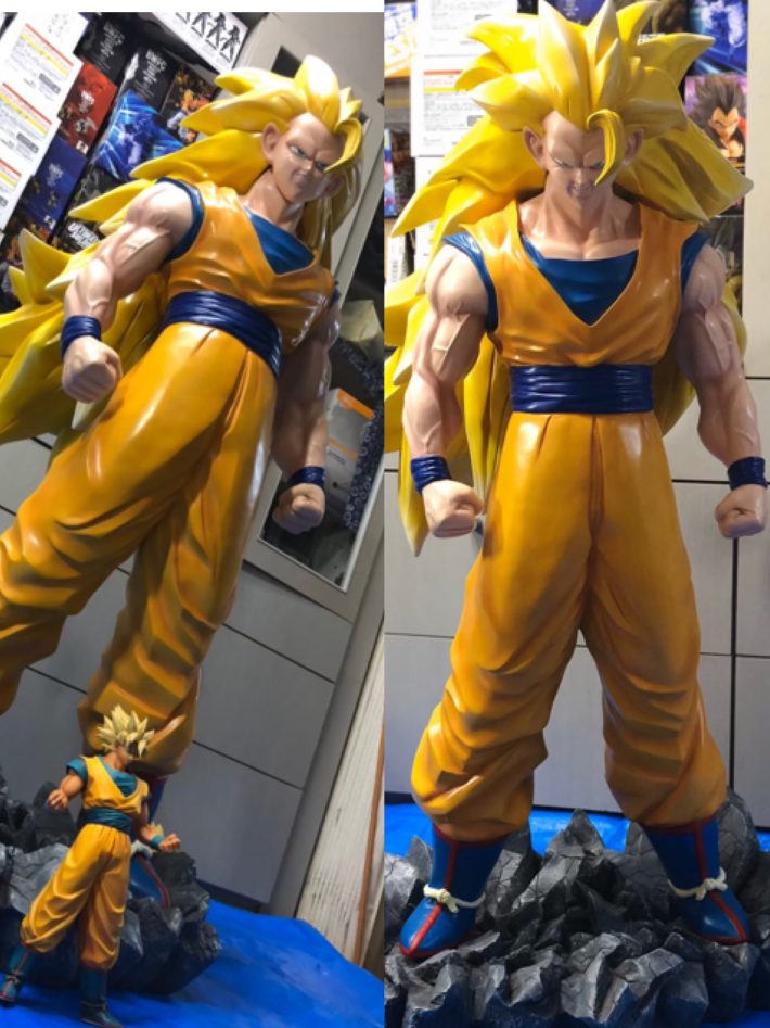 Before /全長1.15メートルの巨大孫悟空（ドラゴンボール）のフィギュア