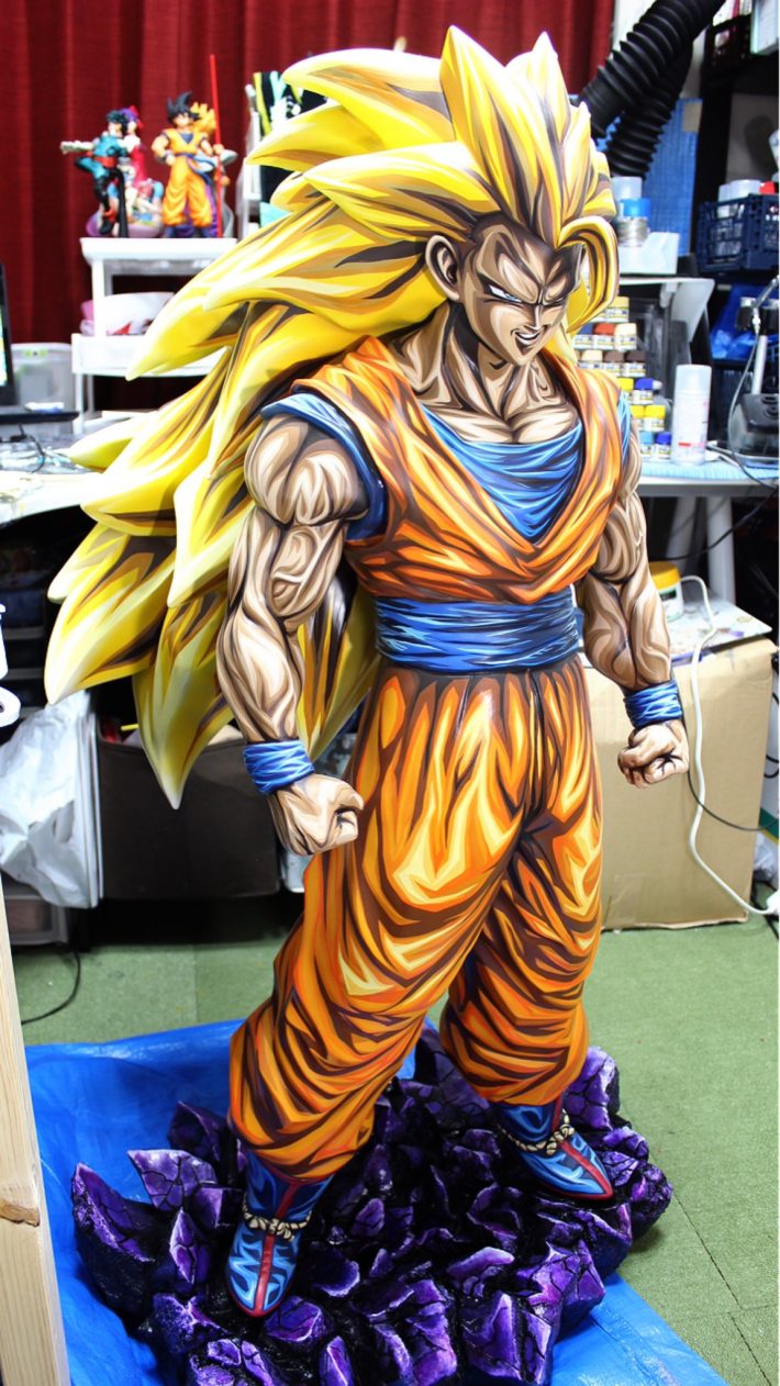 After（MAマンさん塗装後）/孫悟空（ドラゴンボール）のフィギュア