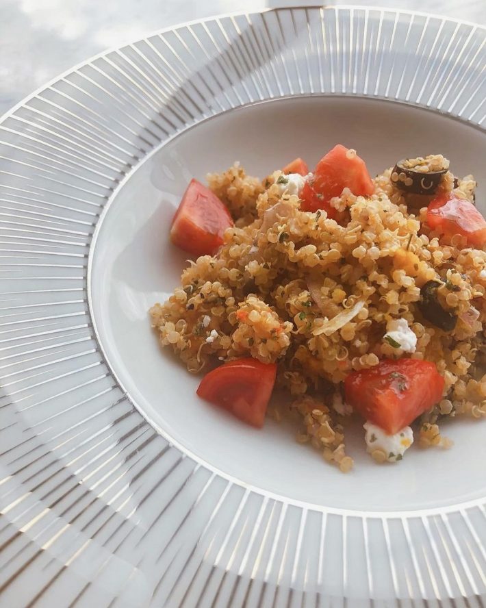 食物繊維たっぷりのキヌアサラダ