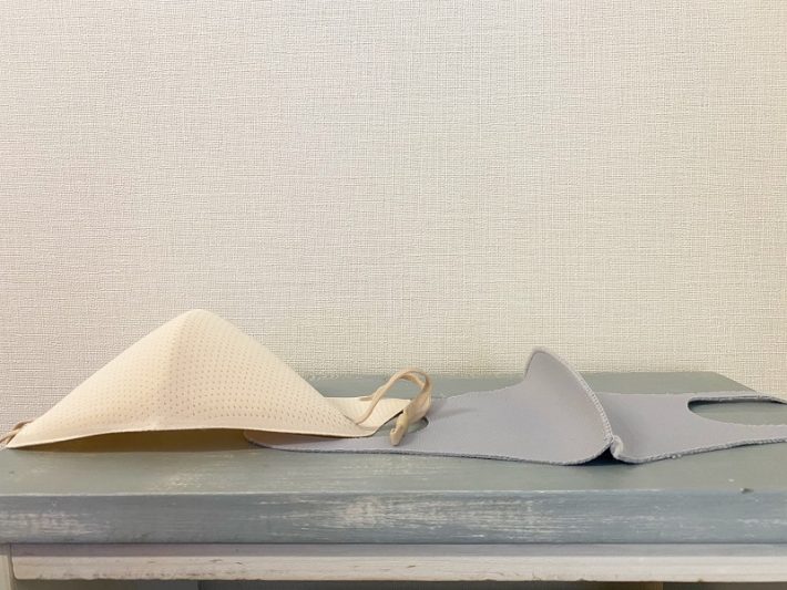 99.9％口紅が付かない ひんやり化粧専用マスク