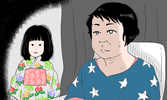 不思議な日本人形