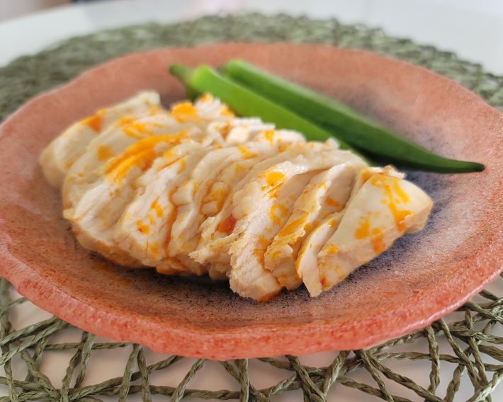 サラダチキン、ハリッサ風味がお気に入りです！