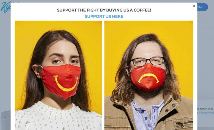 診断用デバイスメーカー「Kytch」はサイトでサポートを募っている（画像：Kytch公式サイトより）