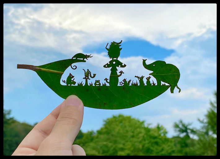 タイトル「森の演奏会」／『いつでも君のそばにいる』（講談社）