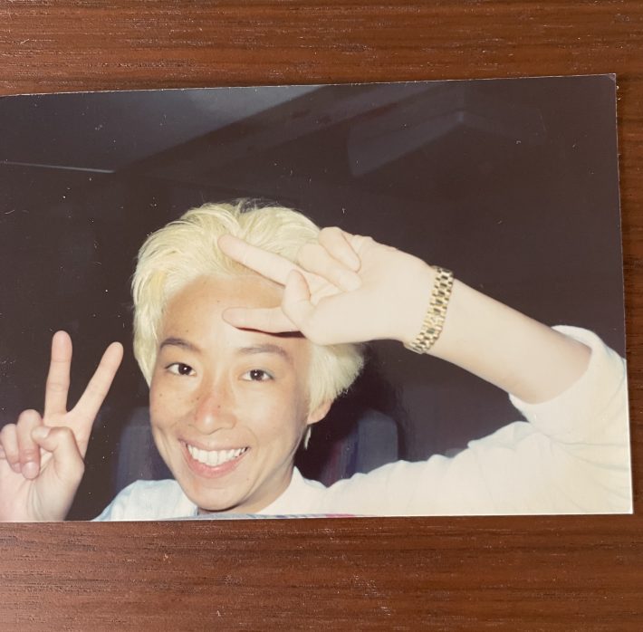 金髪だった20代の頃のつぐみさん