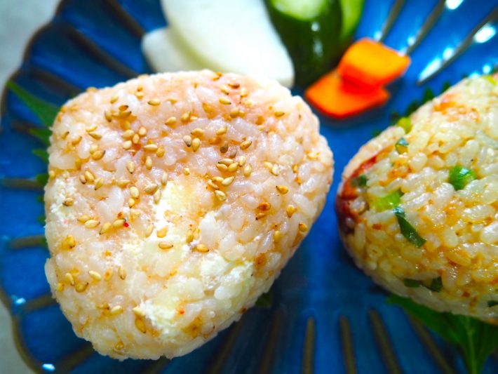 ピリ辛の明太子にまろやかなクリームチーズがよくあう！