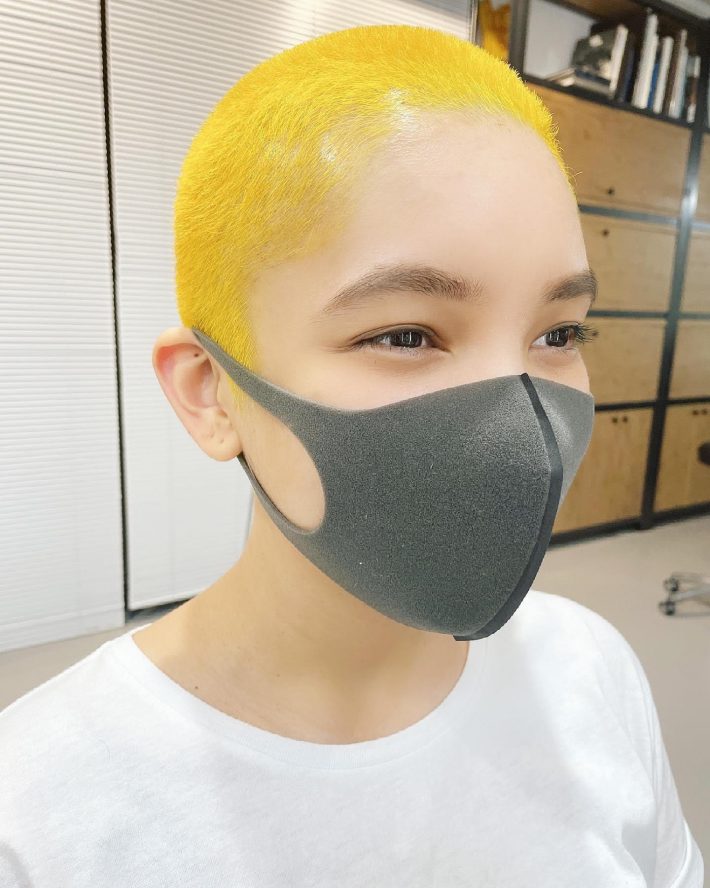 長い髪が扱いにくくなって坊主を希望する人も