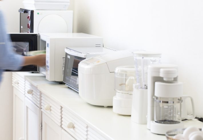 家電を最新のものに買い替えられてラッキー