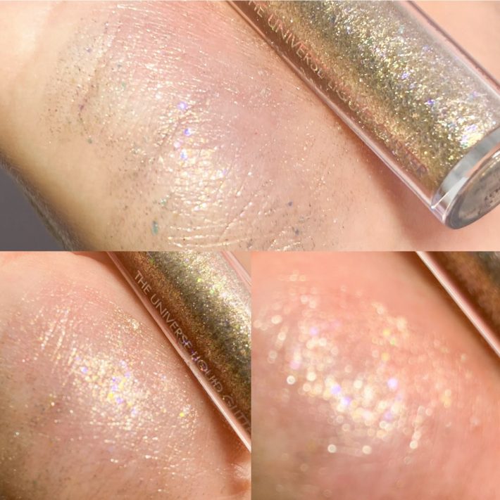 ラメとホログラムが入ったギラギラグリッター。