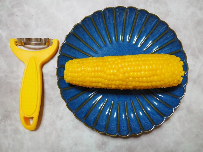 コーンピーラーの出番