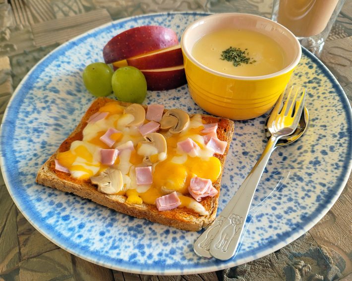 我が家でのある日のこども朝食