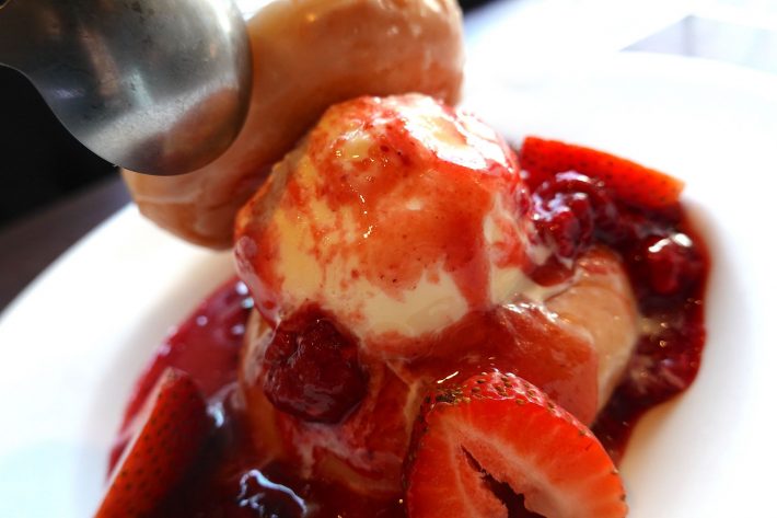 アイスがドーン！